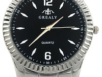 Ca. 10x horloge grealy, granite silver - afbeelding 1 van  1