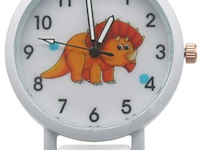 Ca. 10x horloge kids, white dino - afbeelding 1 van  1