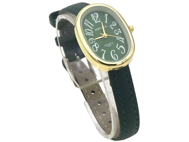 Ca. 10x horloge mruika, oval verde - afbeelding 1 van  1