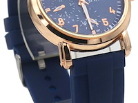 Ca. 10x horloge shiyida, rubber strap blue - afbeelding 1 van  1