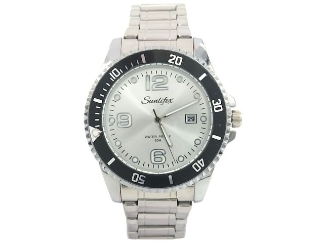 Ca. 10x horloge sunlife, black metal - afbeelding 1 van  1