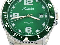 Ca. 10x horloge sunlife, emerald - afbeelding 1 van  1