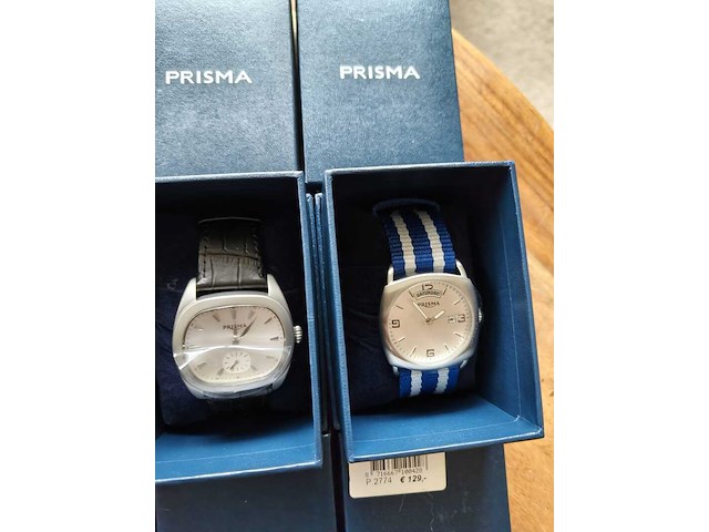 Ca. 10x horloges diverse modellen prisma - afbeelding 3 van  5