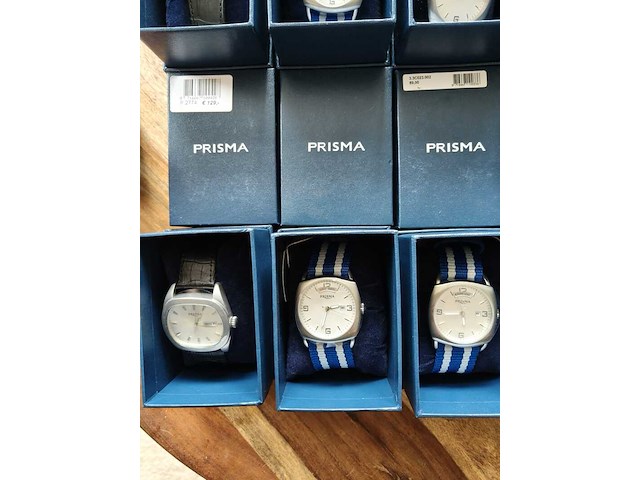 Ca. 10x horloges diverse modellen prisma - afbeelding 5 van  5