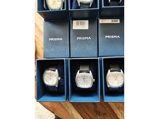 Ca. 10x horloges diverse modellen prisma - afbeelding 5 van  5
