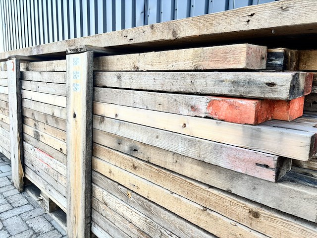 Ca. 10x houten gordingen - afbeelding 2 van  6