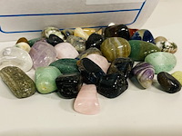 Ca. 10x kilo trommelstenen mix luxe - afbeelding 2 van  3