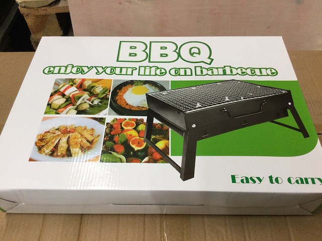Ca. 10x kleine barbeque, zwart - afbeelding 1 van  3