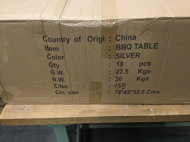 Ca. 10x kleine barbeque, zwart - afbeelding 3 van  3