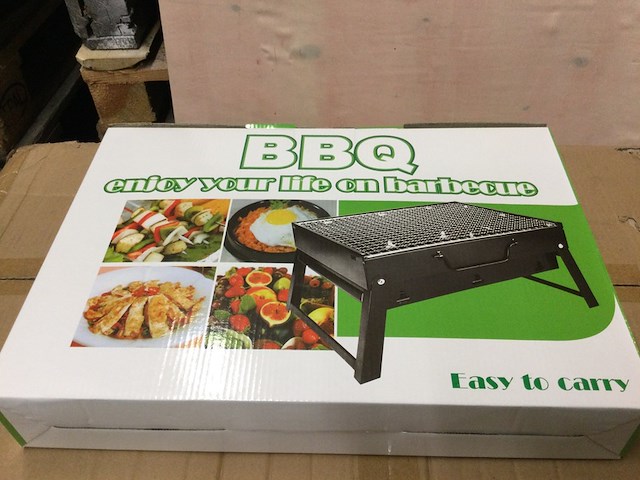 Ca. 10x kleine barbeque, zwart - afbeelding 1 van  3