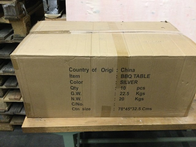 Ca. 10x kleine barbeque, zwart - afbeelding 2 van  3