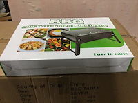 Ca. 10x kleine barbeque, zwart - afbeelding 1 van  3