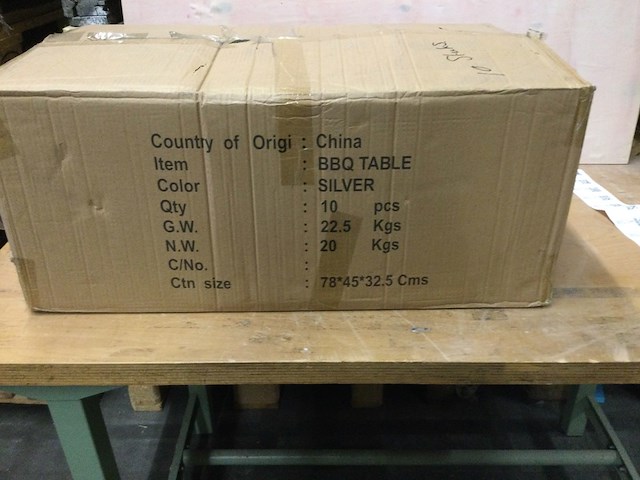 Ca. 10x kleine barbeque, zwart - afbeelding 2 van  3