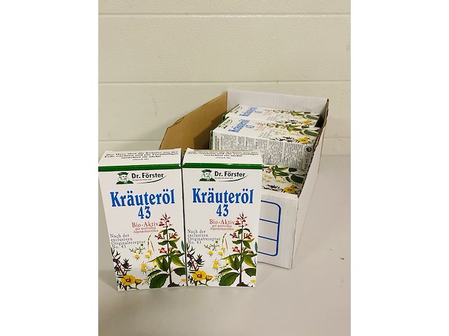 Ca. 10x kruidenolie no. 43 dr. förster, 43 - afbeelding 1 van  3