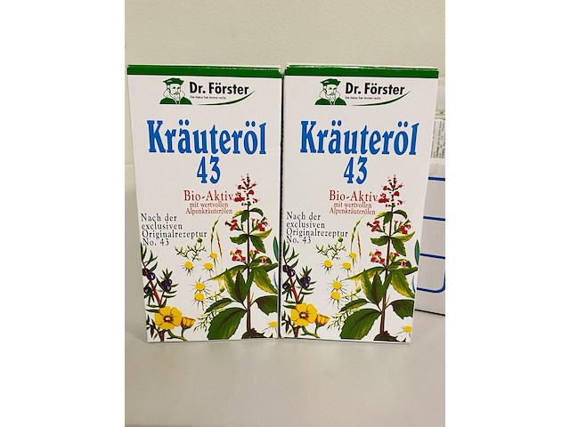 Ca. 10x kruidenolie no. 43 dr. förster, 43 - afbeelding 2 van  3