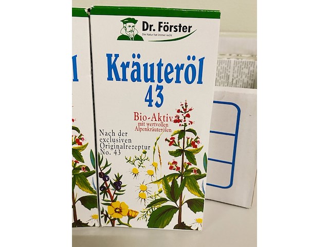 Ca. 10x kruidenolie no. 43 dr. förster, 43 - afbeelding 3 van  3