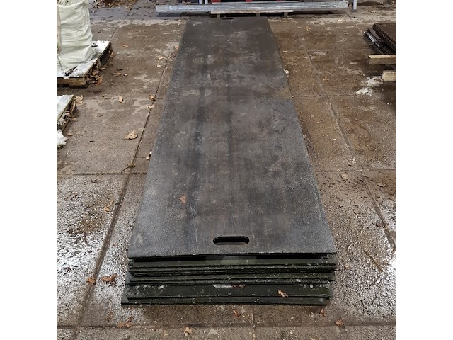 Ca. 10x kunststof rijplaat - afbeelding 6 van  8