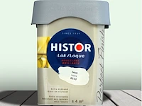 Ca. 10x lak hoogglans histor, perfect finish, ivoor, 250 ml