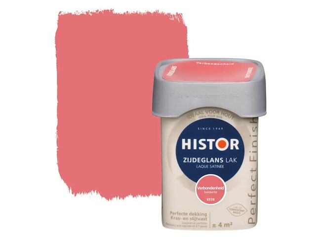 Ca. 10x lak zijdeglans, histor, perfect finish, verbondenheid, 250 ml - afbeelding 1 van  2