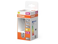 Ca. 10x led lamp, osram, e27 peer, warm wit, 7.8w - afbeelding 1 van  3