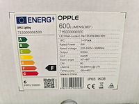 Ca. 10x led wall lucia buiten- binnen verlichting opple, 71500006500, wit - afbeelding 8 van  10