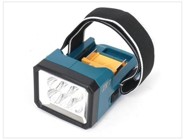 Ca. 10x led zaklamp, makita, stexbml146 bml146 - 14.4v li-ion, blauw - afbeelding 3 van  7