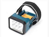 Ca. 10x led zaklamp, makita, stexbml146 bml146 - 14.4v li-ion, blauw - afbeelding 3 van  7