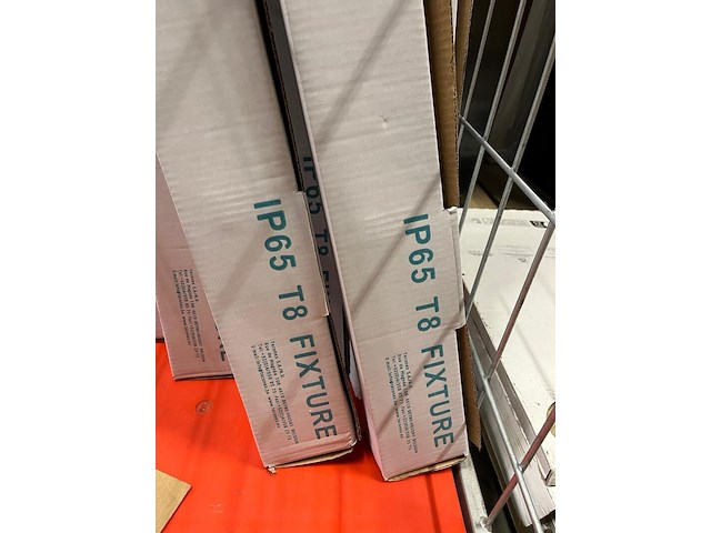 Ca. 10x magazijnverlichting led ip65 t8 fixture 1x58w, teco professional - afbeelding 2 van  3