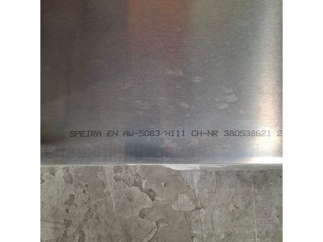 Ca. 10x metalen plaat - afbeelding 4 van  6