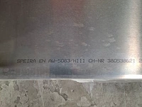 Ca. 10x metalen plaat - afbeelding 4 van  6