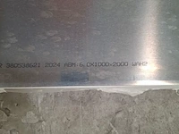 Ca. 10x metalen plaat - afbeelding 5 van  6