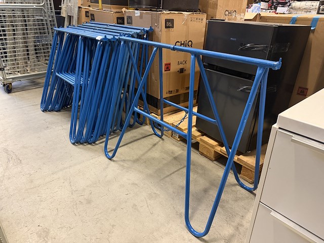 Ca. 10x metselschraag blauw gepoedercoat - afbeelding 1 van  4