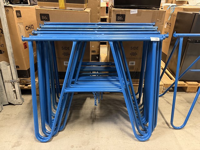 Ca. 10x metselschraag blauw gepoedercoat - afbeelding 3 van  4