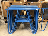 Ca. 10x metselschraag blauw gepoedercoat - afbeelding 3 van  4