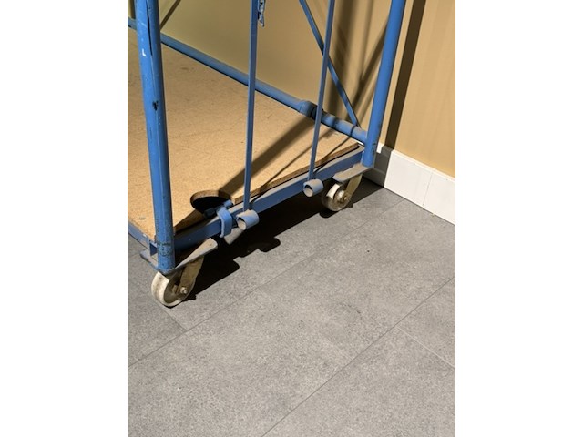 Ca. 10x meubeltransport kar aarnoudse, blauw - afbeelding 3 van  6