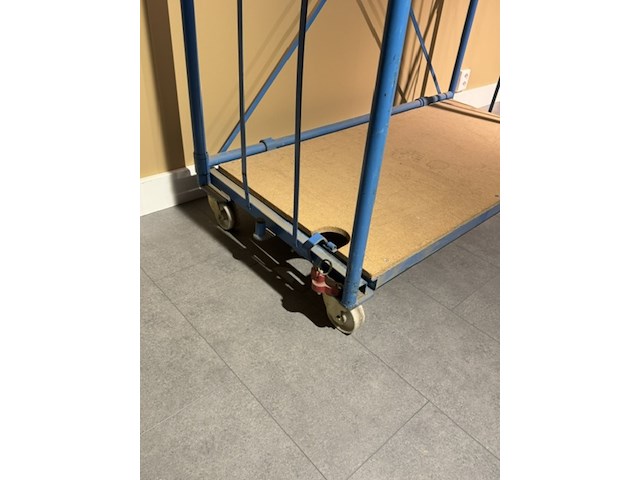 Ca. 10x meubeltransport kar aarnoudse, blauw - afbeelding 4 van  6