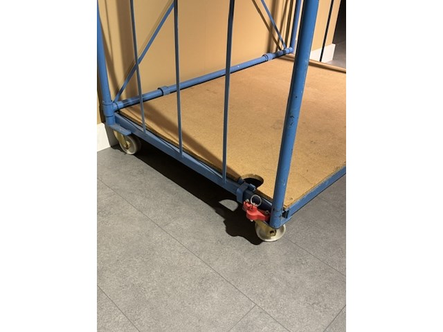 Ca. 10x meubeltransport kar cordes, blauw - afbeelding 5 van  6