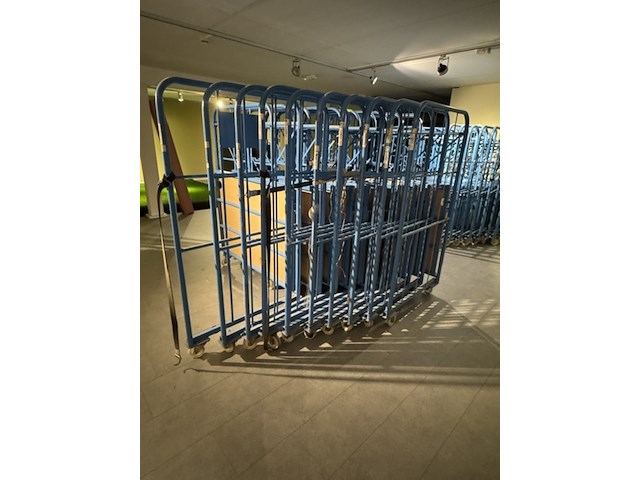 Ca. 10x meubeltransport kar cordes, blauw - afbeelding 3 van  3