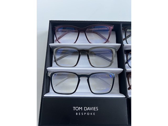 Ca. 10x optische monturen, tom davies, in luxe opbergdoos/displaytray - afbeelding 11 van  18