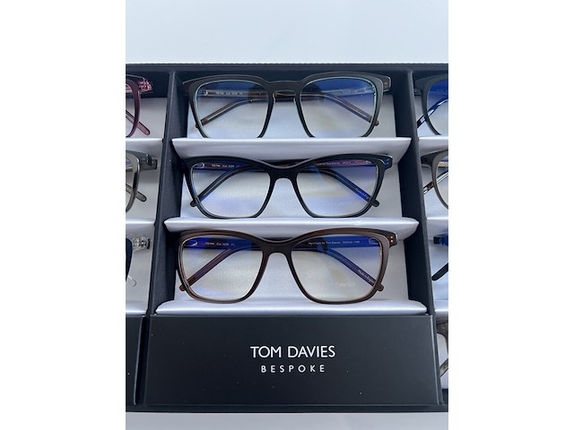 Ca. 10x optische monturen, tom davies, in luxe opbergdoos/displaytray - afbeelding 12 van  18