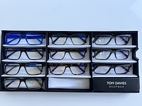 Ca. 10x optische monturen, tom davies, in luxe opbergdoos/displaytray - afbeelding 1 van  16