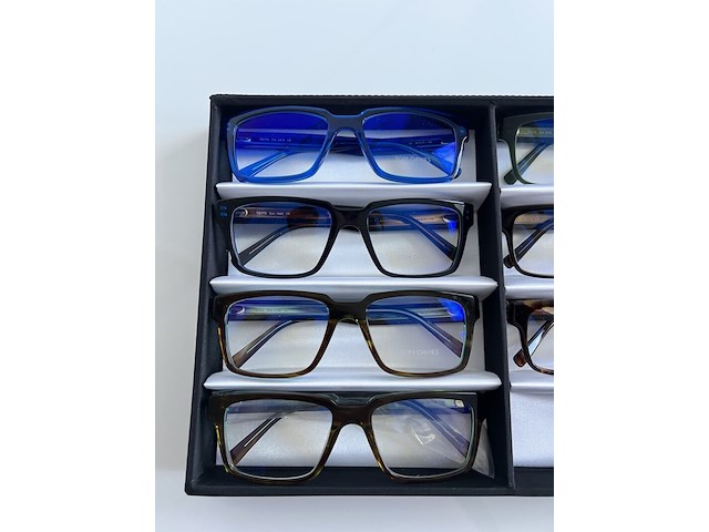 Ca. 10x optische monturen, tom davies, in luxe opbergdoos/displaytray - afbeelding 9 van  16