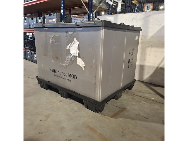 Ca. 10x opvouwbare pallet boxen , uni box - afbeelding 3 van  9