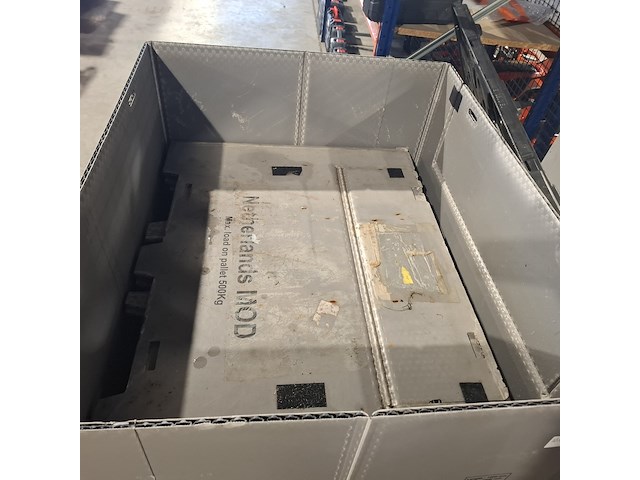 Ca. 10x opvouwbare pallet boxen , uni box - afbeelding 5 van  9