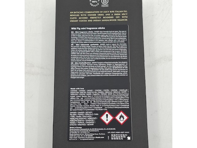Ca. 10x pak geurstokjes, rituals, wild fig - afbeelding 4 van  6