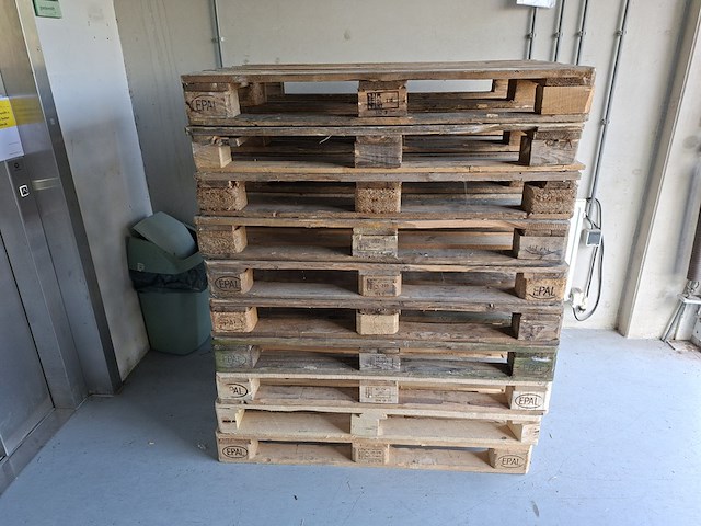 Ca. 10x pallet, o.a. euro - afbeelding 1 van  5