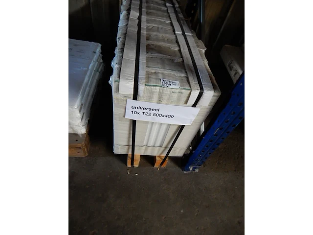 Ca. 10x paneelradiator, brugman, universeel compact, wit, t22 500x400 - afbeelding 2 van  3