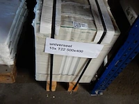 Ca. 10x paneelradiator, brugman, universeel compact, wit, t22 500x400 - afbeelding 2 van  3