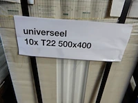 Ca. 10x paneelradiator, brugman, universeel compact, wit, t22 500x400 - afbeelding 3 van  3