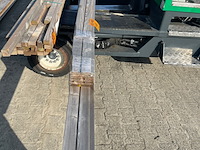 Ca. 10x partij geprofileerde planken, 18x140mm, lengte 1/360cm, 6/480cm, 3/540cm - afbeelding 3 van  3